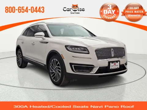 White 2019 Lincoln Nautilus Reserve for sale in Gurnee, IL