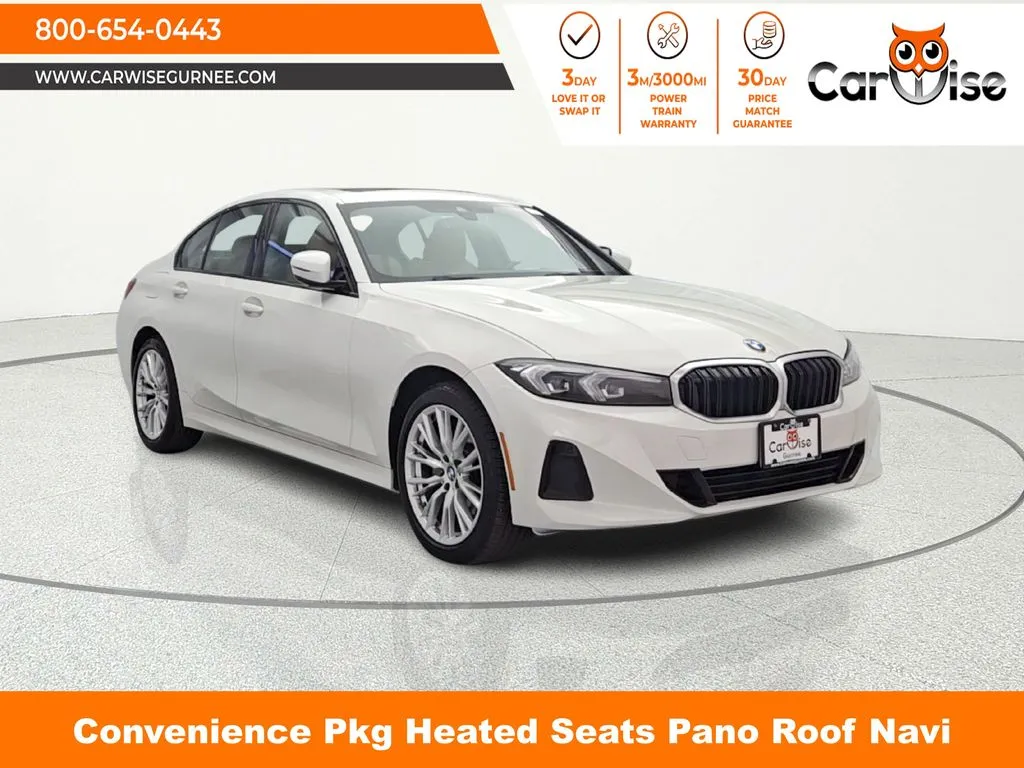 White 2023 BMW 3 Series 330i xDrive for sale in Gurnee, IL
