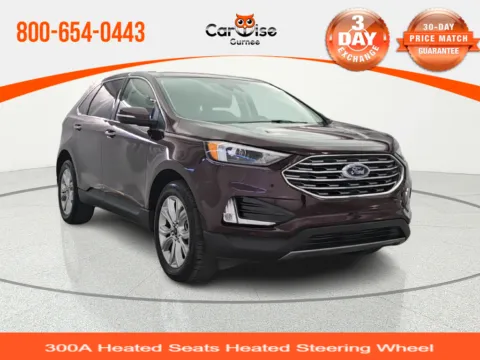 Red 2024 Ford Edge Titanium for sale in Gurnee, IL