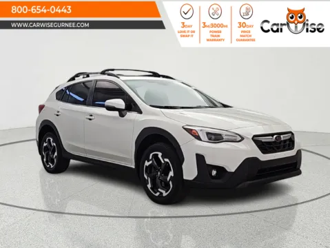 White 2021 Subaru Crosstrek Limited for sale in Gurnee, IL