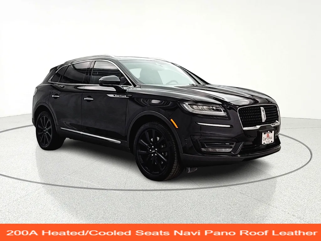 Black 2020 Lincoln Nautilus Reserve for sale in Gurnee, IL