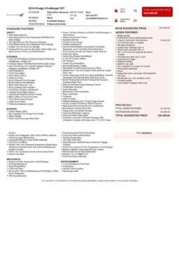 Another view of 2016 Dodge Challenger R/T for sale in Gurnee, IL at CarWise Gurnee