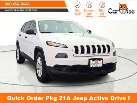 White 2017 Jeep Cherokee Sport for sale in Gurnee, IL