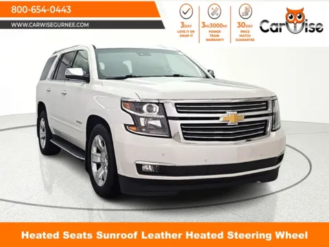 White 2016 Chevrolet Tahoe LTZ for sale in Gurnee, IL