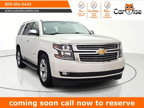 White 2016 Chevrolet Tahoe LTZ for sale in Gurnee, IL