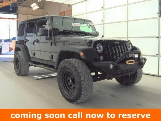 Black 2016 Jeep Wrangler Unlimited Sport for sale in Gurnee, IL