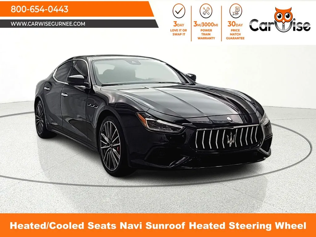 White 2020 Maserati Ghibli S Q4 for sale in Gurnee, IL
