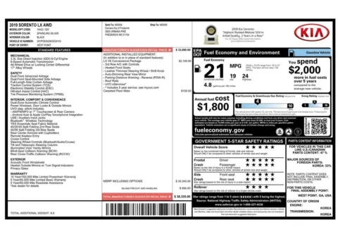 Another view of 2019 Kia Sorento LX for sale in Gurnee, IL at CarWise Gurnee