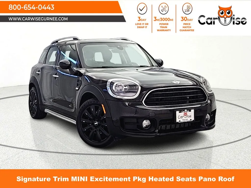 Black 2019 MINI Cooper Countryman ALL4 Signature for sale in Gurnee, IL