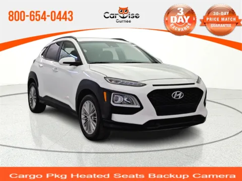 White 2021 Hyundai Kona SEL for sale in Gurnee, IL