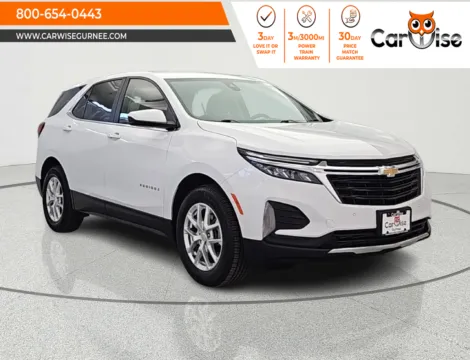 White 2022 Chevrolet Equinox LT for sale in Gurnee, IL