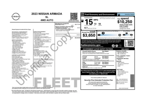 Another view of 2023 Nissan Armada SL for sale in Gurnee, IL at CarWise Gurnee