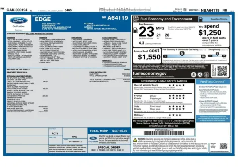 Another view of 2022 Ford Edge SEL for sale in Gurnee, IL at CarWise Gurnee