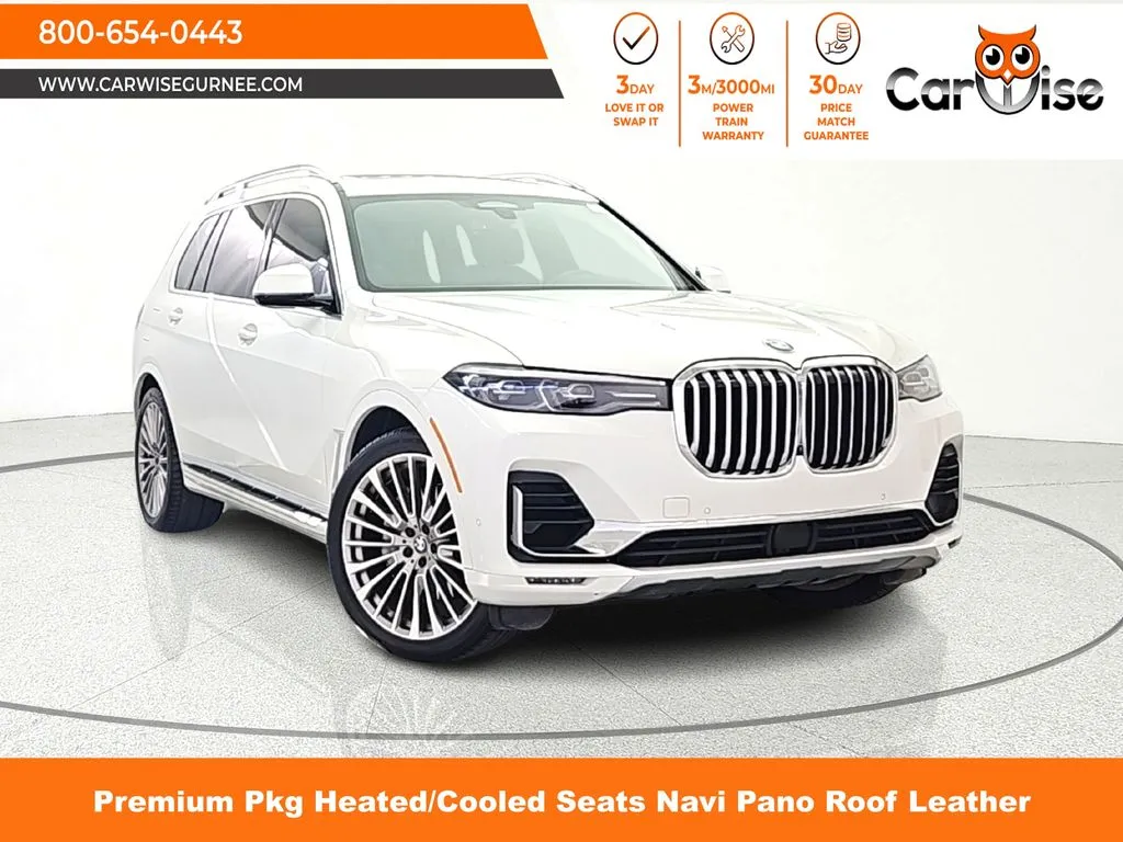 White 2022 BMW X7 xDrive40i for sale in Gurnee, IL