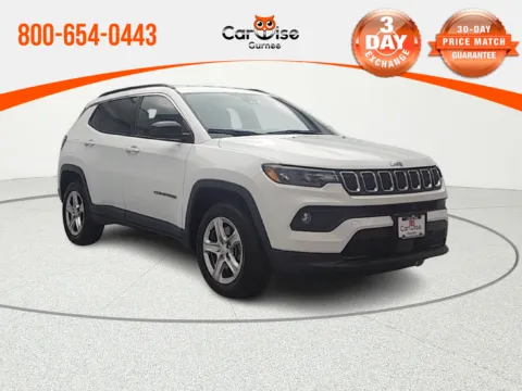White 2023 Jeep Compass Latitude for sale in Gurnee, IL
