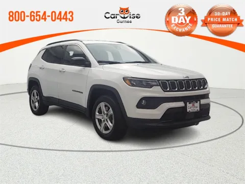 White 2023 Jeep Compass Latitude for sale in Gurnee, IL