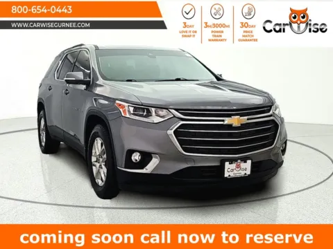 Gray 2020 Chevrolet Traverse LT for sale in Gurnee, IL