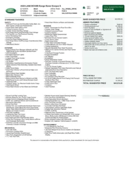 Another view of 2020 Land Rover Range Rover Evoque S for sale in Gurnee, IL at CarWise Gurnee