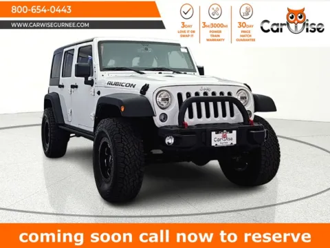 Silver 2016 Jeep Wrangler Unlimited Rubicon for sale in Gurnee, IL