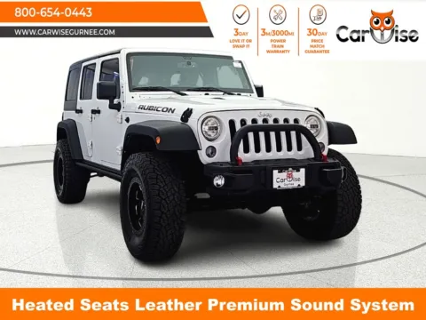 Silver 2016 Jeep Wrangler Unlimited Rubicon for sale in Gurnee, IL