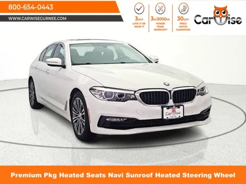 White 2017 BMW 5 Series 530i xDrive for sale in Gurnee, IL