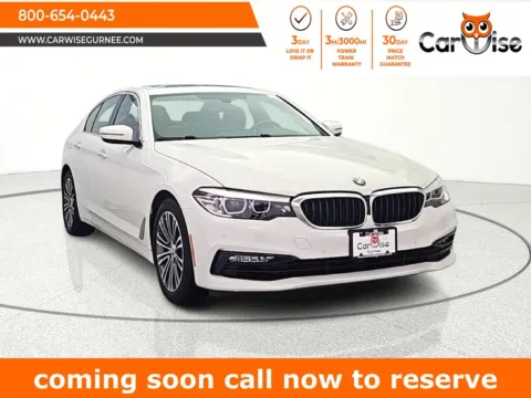 White 2017 BMW 5 Series 530i xDrive for sale in Gurnee, IL