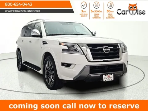 White 2021 Nissan Armada Platinum for sale in Gurnee, IL