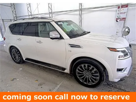 White 2021 Nissan Armada Platinum for sale in Gurnee, IL