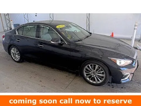 Black 2022 INFINITI Q50 LUXE for sale in Gurnee, IL