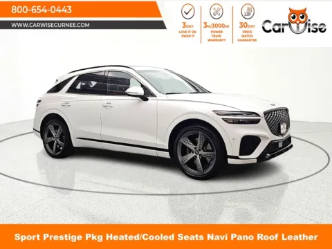 White 2023 Genesis GV70 3.5T Sport for sale in Gurnee, IL