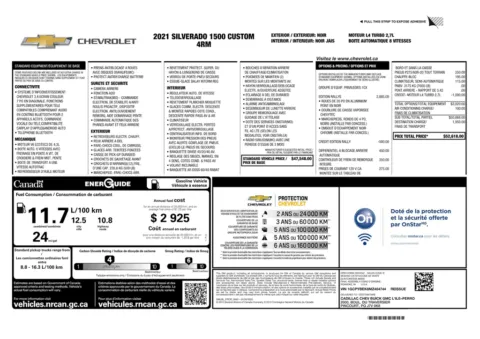 Another view of 2021 Chevrolet Silverado 1500 Custom for sale in Gurnee, IL at CarWise Gurnee