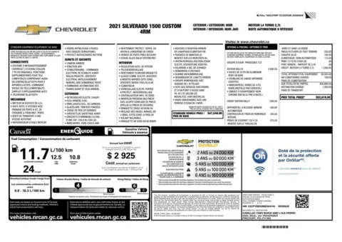 Another view of 2021 Chevrolet Silverado 1500 Custom for sale in Gurnee, IL at CarWise Gurnee