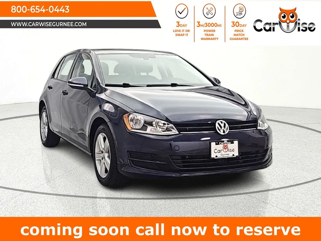Blue 2017 Volkswagen Golf Wolfsburg for sale in Gurnee, IL