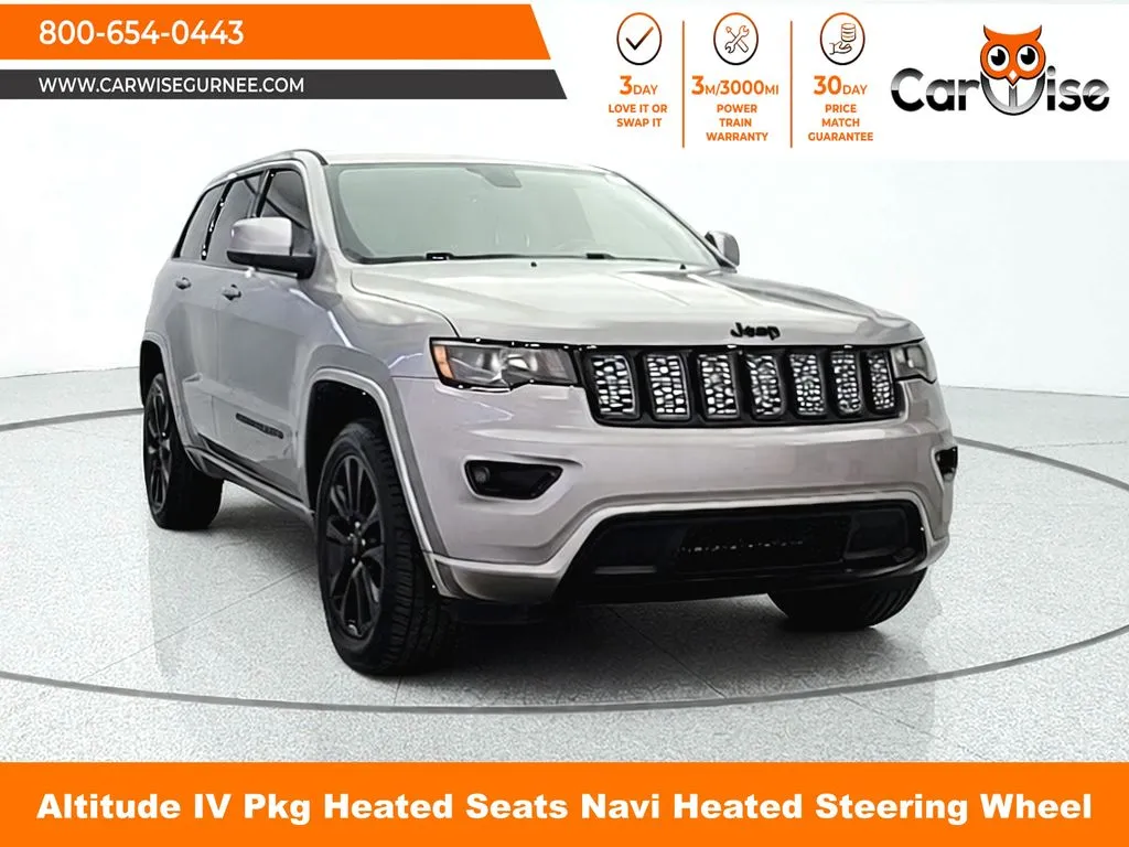 Silver 2018 Jeep Grand Cherokee Altitude for sale in Gurnee, IL