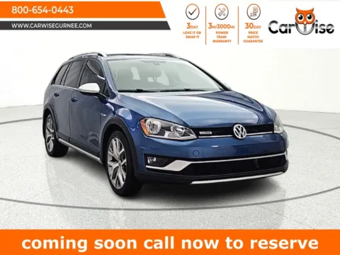 Blue 2017 Volkswagen Golf Alltrack TSI SEL for sale in Gurnee, IL