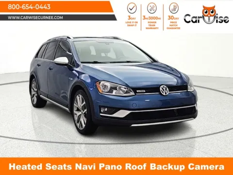 Blue 2017 Volkswagen Golf Alltrack TSI SEL for sale in Gurnee, IL