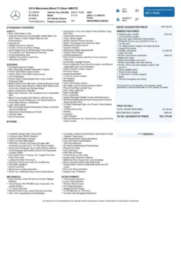 Another view of 2018 Mercedes-Benz C-Class C 43 AMG for sale in Gurnee, IL at CarWise Gurnee