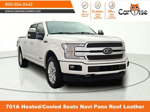 White 2018 Ford F-150 Platinum for sale in Gurnee, IL