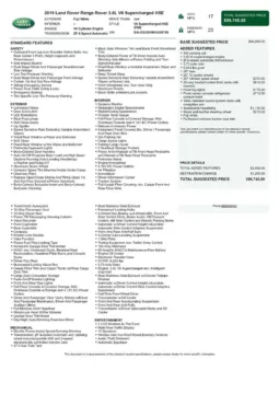 Another view of 2019 Land Rover Range Rover 3.0L V6 Supercharged HSE for sale in Gurnee, IL at CarWise Gurnee