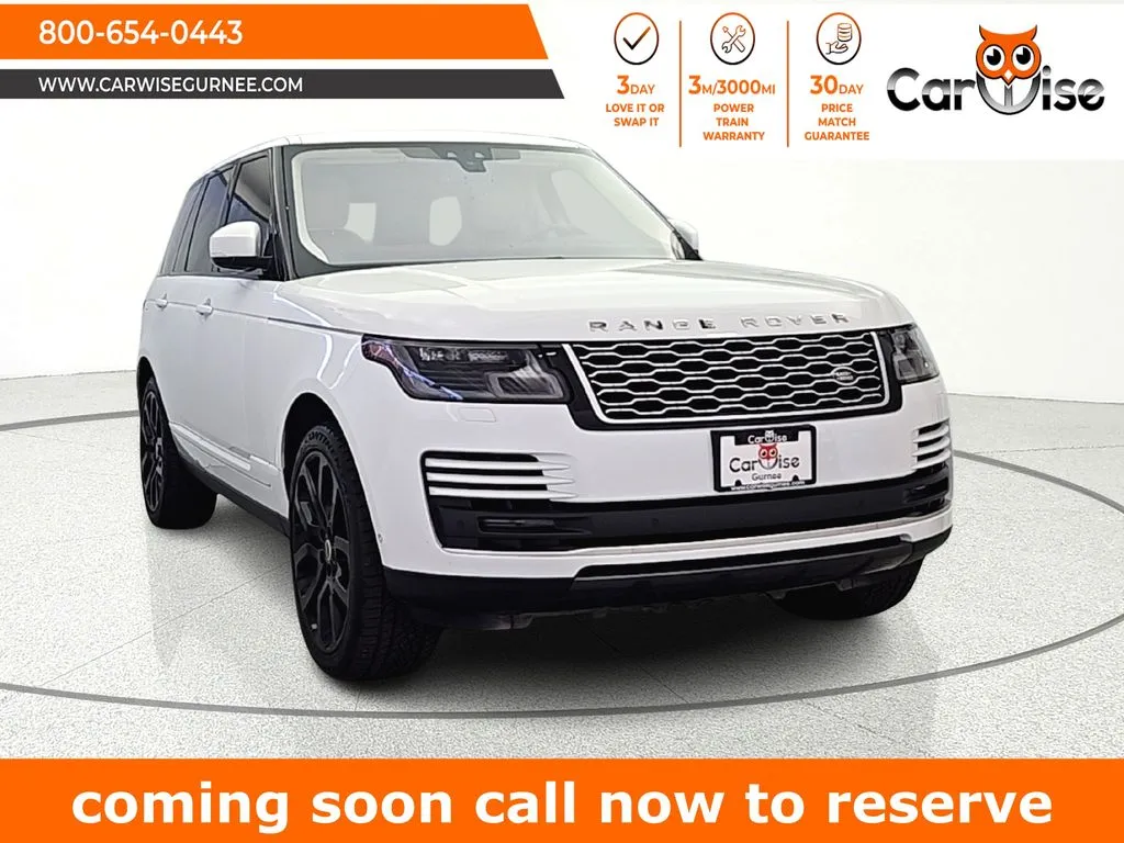 Blue 2019 Land Rover Range Rover 3.0L V6 Supercharged HSE for sale in Gurnee, IL