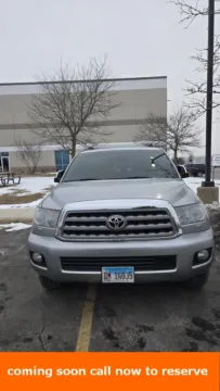 Silver 2014 Toyota Sequoia Platinum for sale in Gurnee, IL