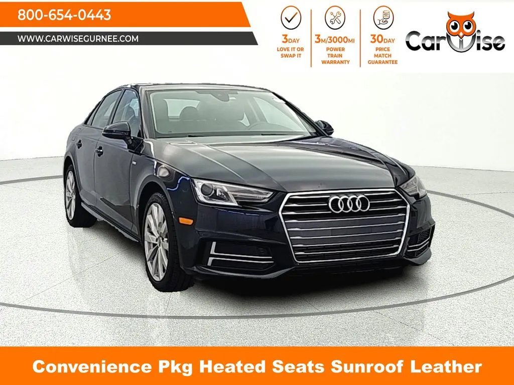 Blue 2018 Audi A4 2.0T ultra Premium for sale in Gurnee, IL