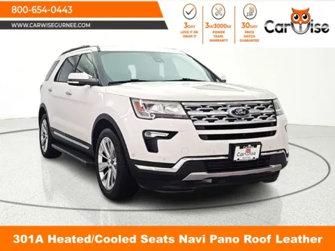 White 2019 Ford Explorer Limited for sale in Gurnee, IL