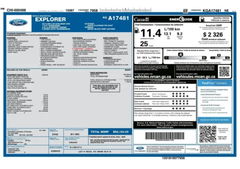 Another view of 2019 Ford Explorer Limited for sale in Gurnee, IL at CarWise Gurnee