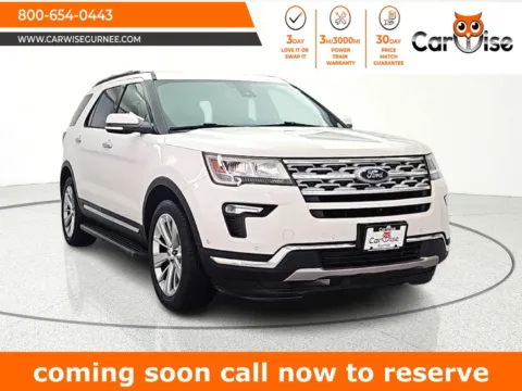 White 2019 Ford Explorer Limited for sale in Gurnee, IL