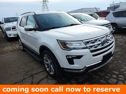 White 2019 Ford Explorer Limited for sale in Gurnee, IL