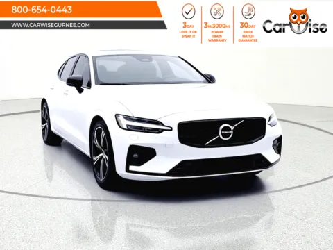 White 2024 Volvo S60 B5 Plus Dark Theme for sale in Gurnee, IL