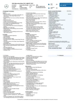 Another view of 2024 Mercedes-Benz GLC 300 for sale in Gurnee, IL at CarWise Gurnee