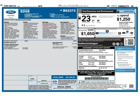 Another view of 2019 Ford Edge Titanium for sale in Gurnee, IL at CarWise Gurnee
