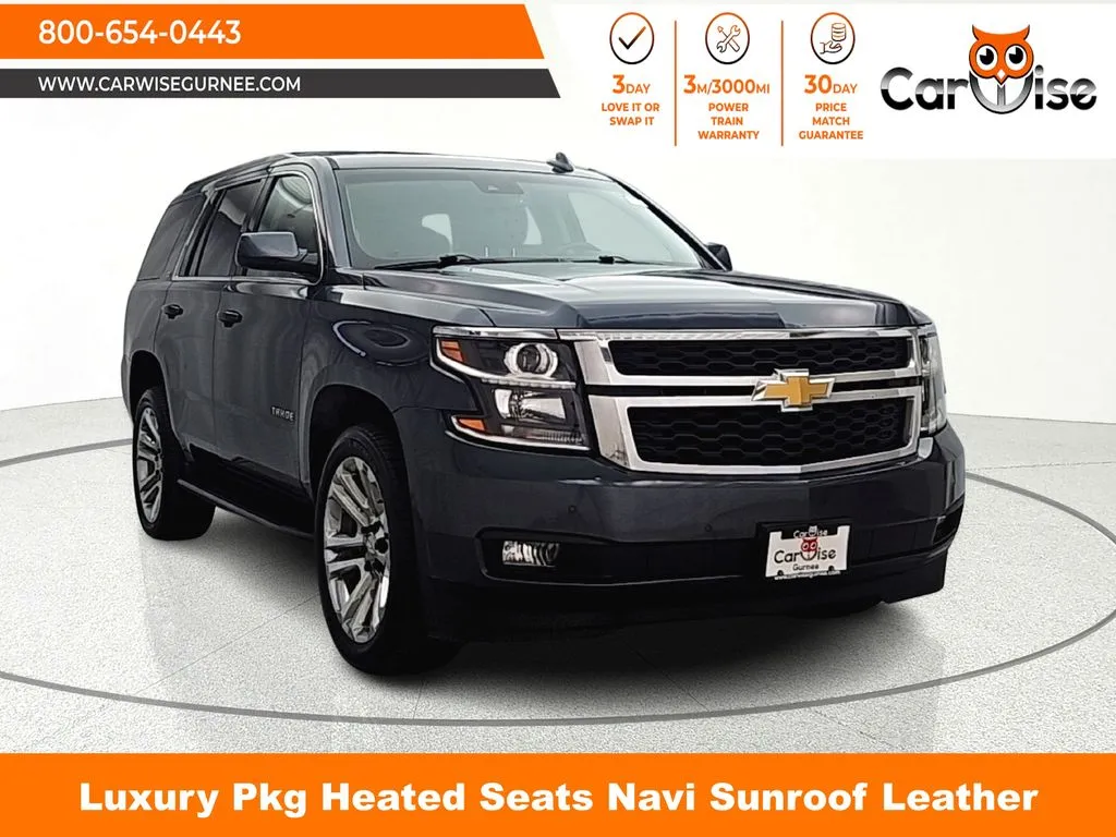 Gray 2019 Chevrolet Tahoe LT for sale in Gurnee, IL
